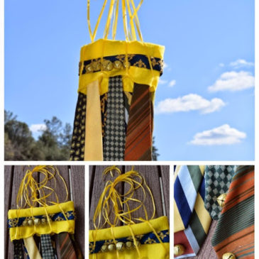 How to Make a Necktie Wind Chime !