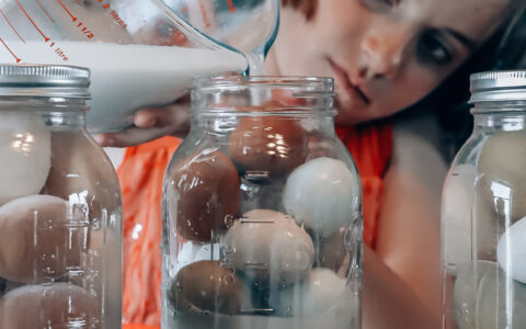 water glassing eggs